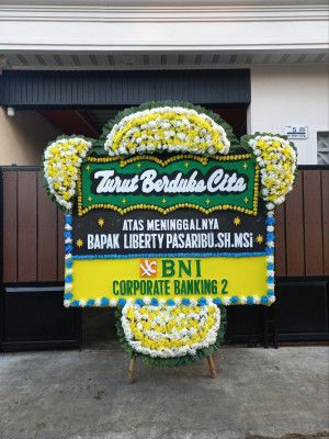 Papan Bunga Duka di Sei Kera Hulu
