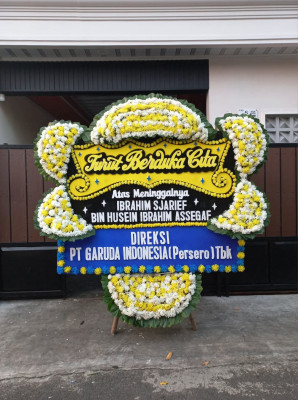 Papan Bunga Duka di Sei Kera Hulu