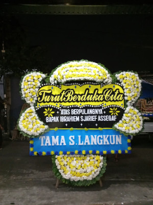 Papan Bunga Duka di Sei Kera Hulu