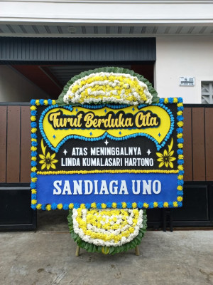 Papan Bunga Duka di Sei Kera Hulu