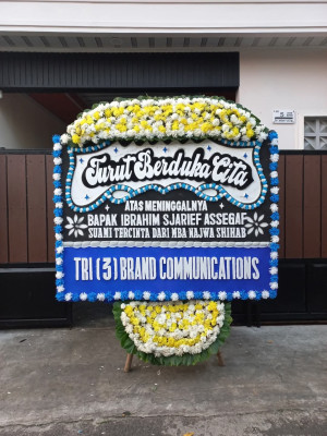 Papan Bunga Duka di Sei Kera Hulu